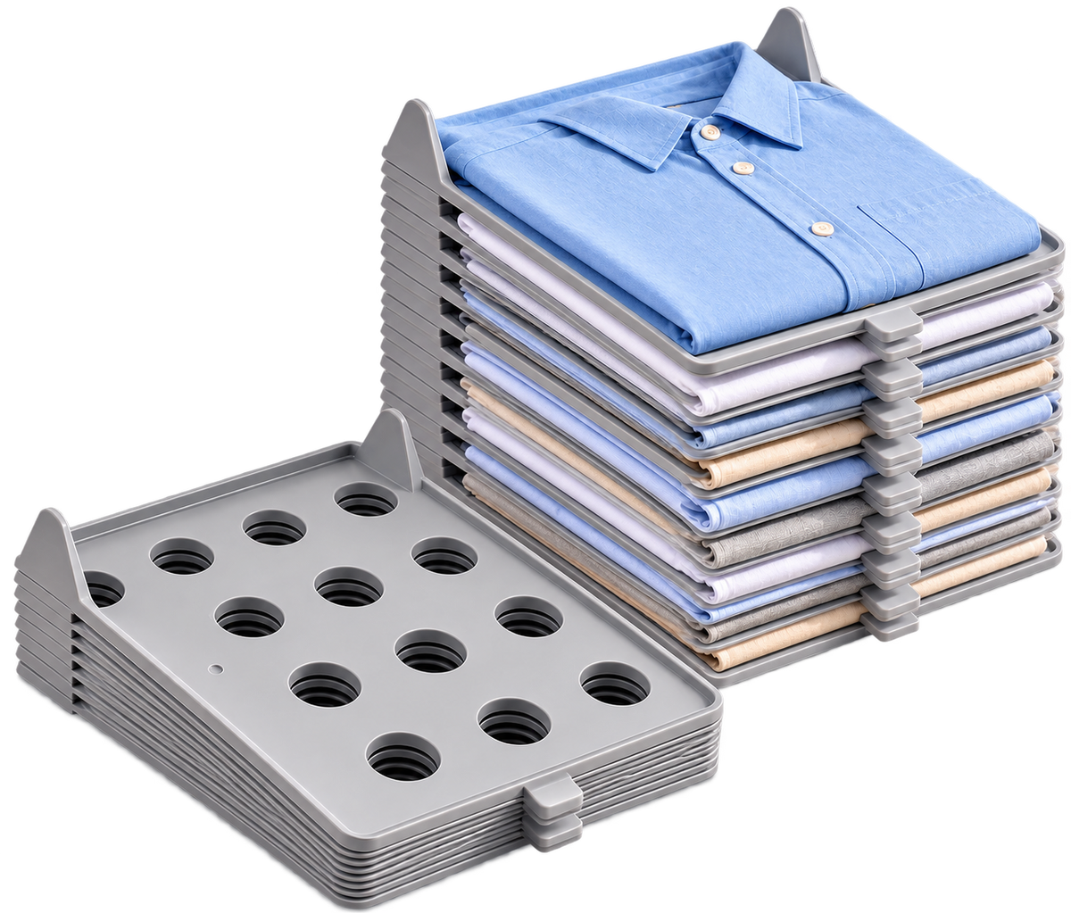 Stack&Go – מארגן בגדים מודולרי